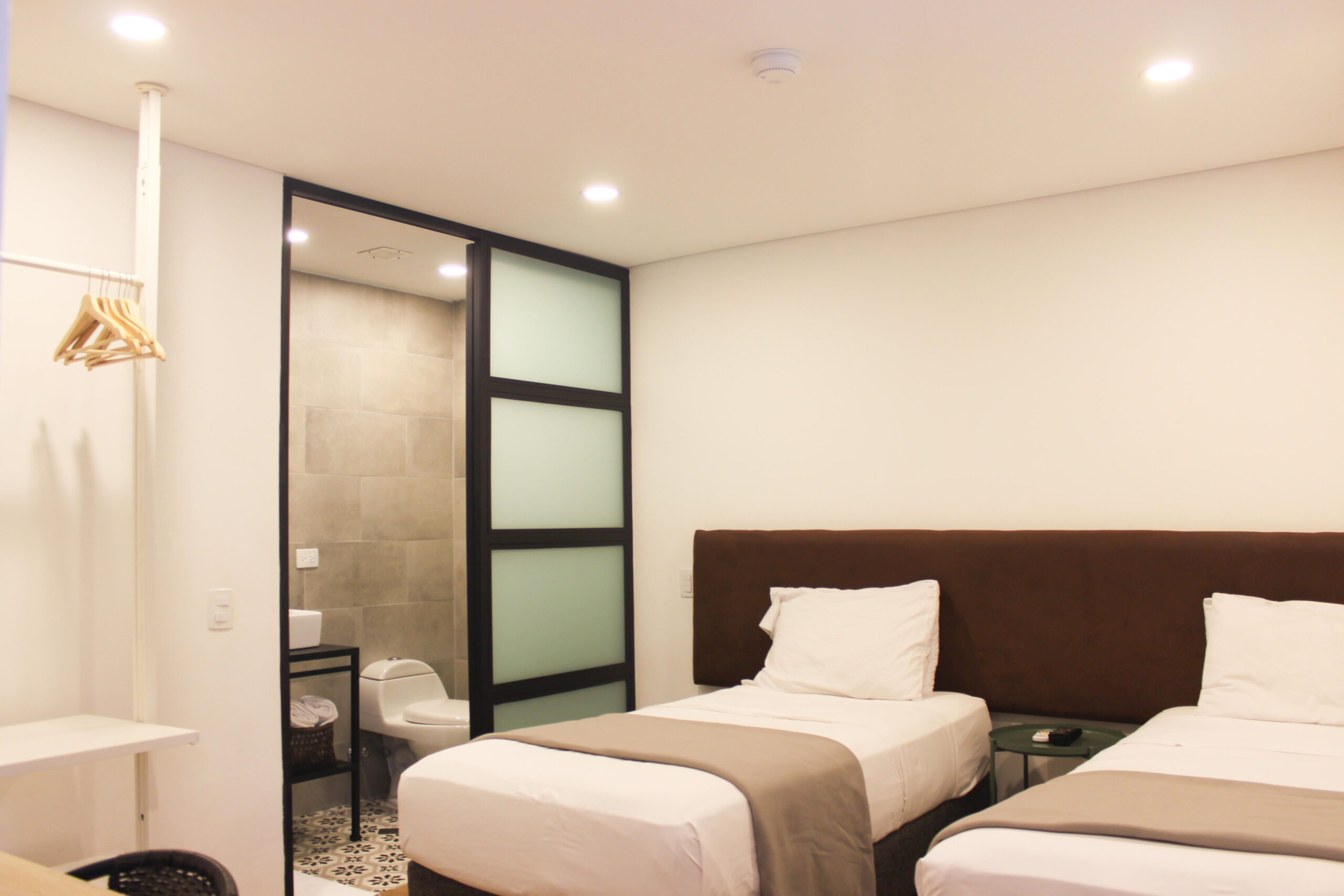 Room habitacion dos camas 574 hotel Medellin